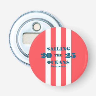 Sierlijke Flesopener met Scheepvaart Knop Button Flesopener
