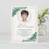 sierlijke foto religieus kaart (Staand voorkant)