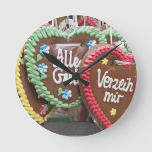 Sierlijke gemberkoekjes ronde klok