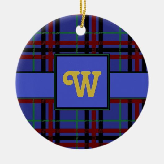Sierlijke geruite ornament (Voorkant)