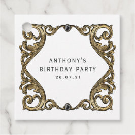 Sierlijke  Gotisch Bedankjes Labels