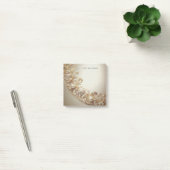 Sierlijke Gouden Bloem Post-it Notities Post-it® Notes (Kantoor)