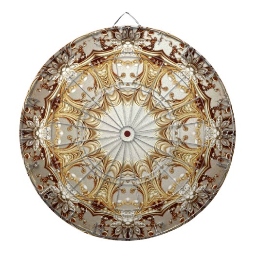 Sierlijke Gouden Dartbord (Voorkant)