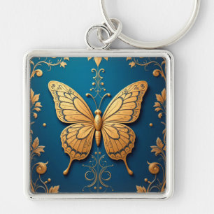 Sierlijke Gouden 🦋 Vlinder Kunst Cadeau 🦋 Sleutelhanger