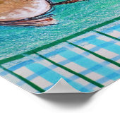 Sierlijke Goudvis Poster (Hoek)