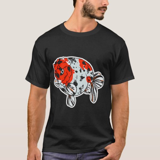 Sierlijke Goudvis - Ranchu T-shirt (Voorkant)
