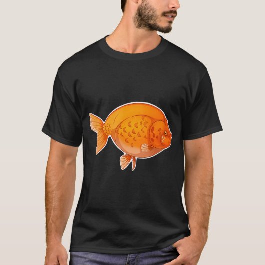 Sierlijke Goudvis - Ranchu T-shirt (Voorkant)
