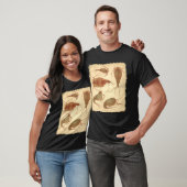 Sierlijke goudviskist t-shirt (Unisex)