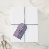 Sierlijke Half En Half Cadeaulabel (Met Touw)