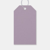 Sierlijke Half En Half Cadeaulabel (Achterkant)