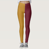 Sierlijke Half en Half Leggings (Voorkant)