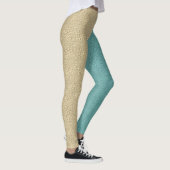 Sierlijke Half en Half Leggings (Rechts)