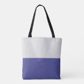Sierlijke Half-en-Half Tote Bag (Achterkant)