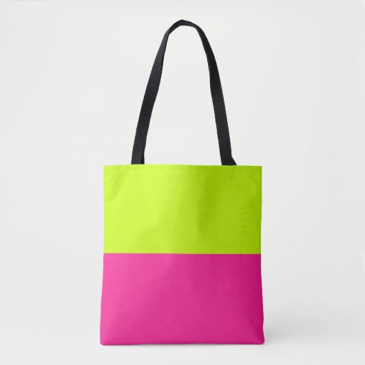 Sierlijke Half en Half Tote Bag (Voorkant)
