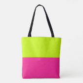 Sierlijke Half en Half Tote Bag (Achterkant)