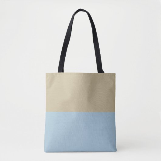 Sierlijke Half en Half Tote Bag (Voorkant)