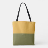 Sierlijke Half en Half Tote Bag (Achterkant)