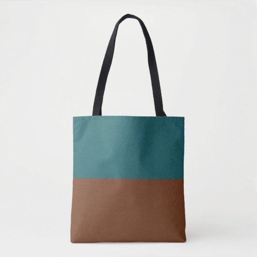 Sierlijke Half en Half Tote Bag (Voorkant)