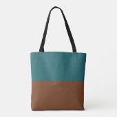 Sierlijke Half en Half Tote Bag (Achterkant)