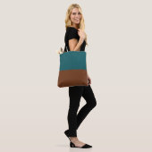 Sierlijke Half en Half Tote Bag (Op model)