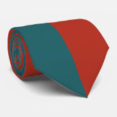 Sierlijke Half-om-Half Stropdas (Opgerold)