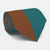 Sierlijke Half-om-Half Stropdas (Opgerold)