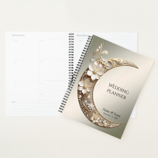 Sierlijke Halvemaan Frame Planner (Display)
