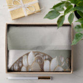 Sierlijke Halvemaan Frame Tissuepapier (Geschenk)