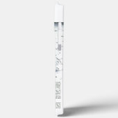 sierlijke hand geschilderd walvis haai Case-Mate iPhone case (Achterkant / Links)