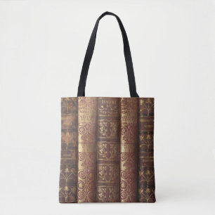 Sierlijke Heraldische Boekruggen (Dumas) Tote Bag