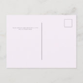 Sierlijke herten  babyshower dankkaartje briefkaart (Achterkant)