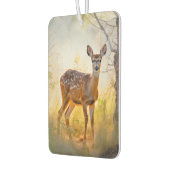 Sierlijke herten in het bos Natuur ontwerp Luchtverfrisser (Links)