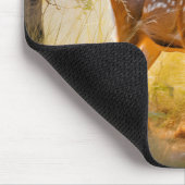 Sierlijke herten in het bos Natuur ontwerp Muismat (Hoek)