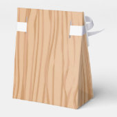 Sierlijke houten feesttent bedankdoosjes (Achterkant)