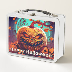 Sierlijke Jack-o-Lantern Gedraaide Tak Halloween