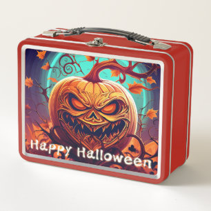Sierlijke Jack-o-Lantern Gedraaide Tak Halloween