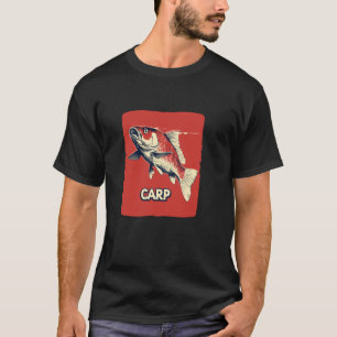 Sierlijke Karper Vis voor Visliefhebbers T-shirt