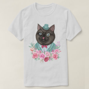 Sierlijke Kat T-shirt