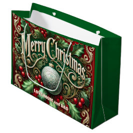 Sierlijke Kerstboom Groot Cadeauzakje