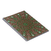 Sierlijke Kerstmandala Notitieboek (Rechterzijde)