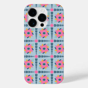 Sierlijke kleurrijke tegel Case-Mate iPhone 14 pro hoesje
