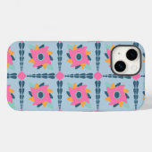 Sierlijke kleurrijke tegel Case-Mate iPhone case (Achterkant (horizontaal))
