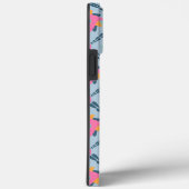 Sierlijke kleurrijke tegel Case-Mate iPhone case (Achterkant / Rechts)