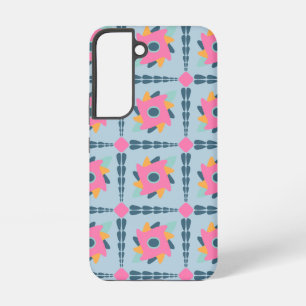 Sierlijke kleurrijke tegel samsung galaxy hoesje