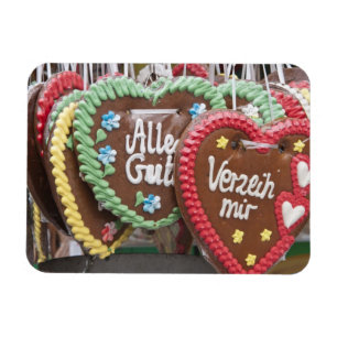 Sierlijke koekjes van gemberkoek magneet