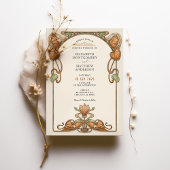 sierlijke Lijst bruiloft Kaart