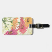 Sierlijke Madeliefjes Bagagelabel (Voorkant horizontaal)