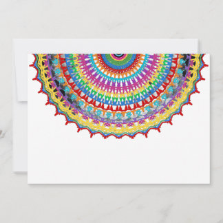 Sierlijke mandala envelop kaart