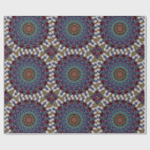 Sierlijke Mandala Inpakpapier (Vlak)