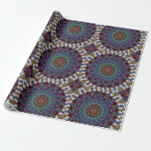 Sierlijke Mandala Inpakpapier (Uitgerold)